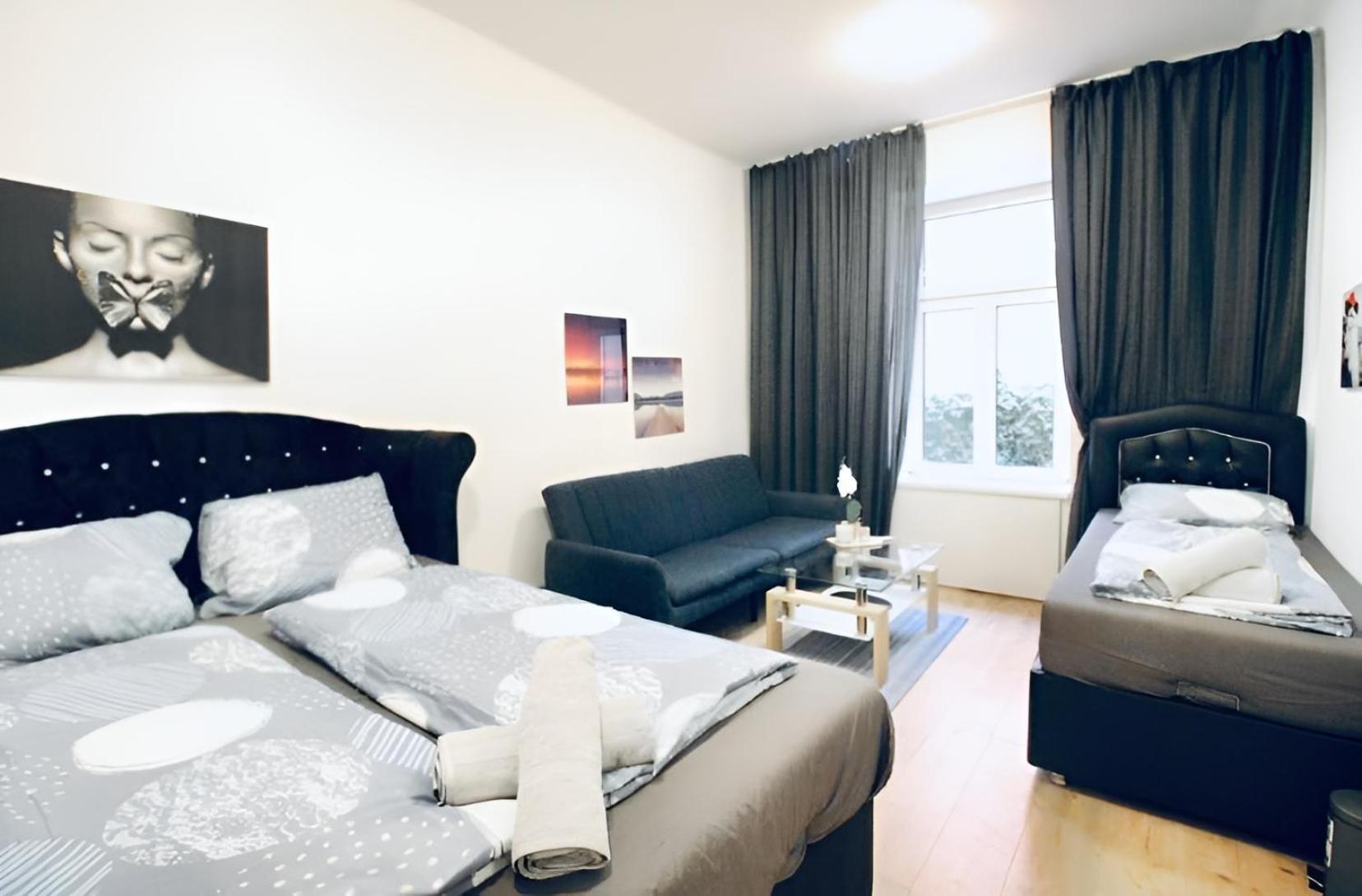 Spacious Cozy 1Br Apt Near To Danube River Виена Екстериор снимка